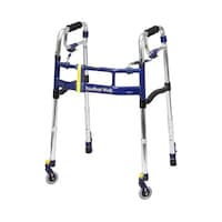ユーバ産業 ニュースライドフィットEX歩行器 レギュラーサイズ(ST・前輪2ウェイキャスタータイプ) H0293ST