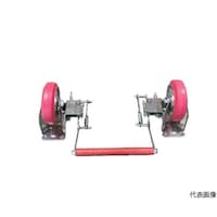 石川製作所 台車用ストッパーユニット(固定キャスター交換タイプ) 300KB
