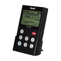 三王 高精度デジタル気圧計/高度計(携帯、据置両用タイプ) BR55D