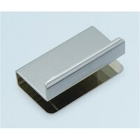 アズワン ガラス用マグネットキャッチ受金具 外形40×23mm 引手付 TL1341 ※2個以上から注文可能(販売価格は1個単位の価格)