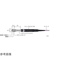 安立計器 静止表面用温度センサ接触サポートタイプ AX 50ー500℃ タイプK ストレート AX231K001TC1ASP