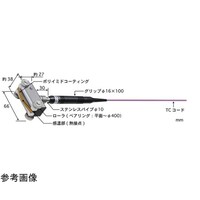 安立計器 移動/回転表面用温度センサ 接触サポートタイプ UX 50ー200℃ 40X66 KタイプストレートUX221K00D01TC1ASP