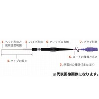 安立計器 微小表面用温度センサ CS 先端φ6mm/50ー400°C ストレート Kタイプ 50mm CS21K0051TC1ANP