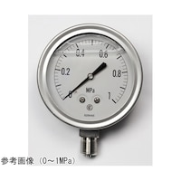 長野 グリセリン入圧力計(100Φ) 0.6MPa GV42143