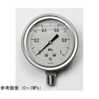 長野 グリセリン入圧力計(100Φ) 2.5MPa GV42193
