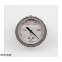 長野 グリセリン入圧力計(60Φ) 0.1ー0MPa 真空計(負圧計) GV55123