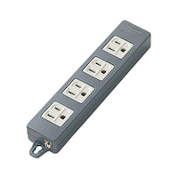 パナソニック OAタップ(接地15A形) 4個口 コード無し マグネット付 WCH2304B