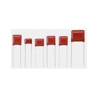 パナソニック フィルムコンデンサ 250V dc 100nF ±10% 1袋(5個入) ECQE2104KF ※2袋以上から注文可能(販売価格は1袋単位の価格)