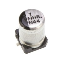 パナソニック コンデンサ 1μF 50V dc 1袋(5個入) EEEHB1H1R0R ※2袋以上から注文可能(販売価格は1袋単位の価格)
