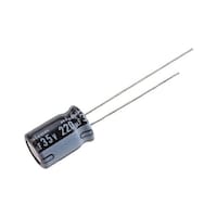 ニチコン コンデンサ 220μF 35V dc 1袋(10個入) UVY1V221MPD