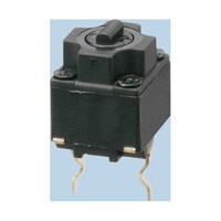 パナソニック タクタイルスイッチ 単極単投(SPST)PCピン モーメンタリ 6.20 x 6.20 x 7.45mm 1袋(5個入) EVQP0E07K ※2袋以上から注文可能(販売価格は1袋単位の価格)