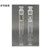 日本理化学器械 比色管(栓付)TS摺部15 25mL 白色目盛 204025W