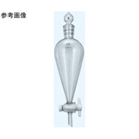 日本理化学器械 分液ロート スキーブ型(PTFE コック)TS摺部29/42 1000mL 白 100229180