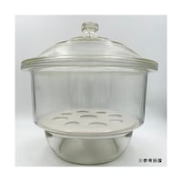 日本理化学器械 ガラスデシケーター(玉蓋タイプ)白 呼称径150 639150