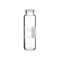 サーモフィッシャー ヘッドスペースバイアル ND20 透明 ラベル付 20mL ガラスラウンドボトム 22.5×75mm 100本入 6ACV201R