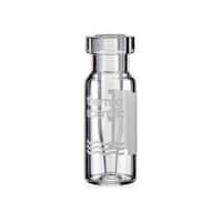 サーモフィッシャー クリンプバイアル(ND11)透明 ラベル付 0.3mL ガラス(ガラスインサート付)100本入 6PCV1103FIVP