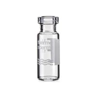 サーモフィッシャー クリンプバイアル(ND11)透明 ラベル付 2mL 高品質ガラス 100本入 6PCV11G