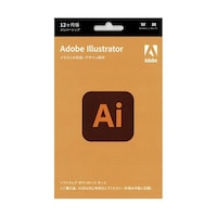 Adobe Illustrator 12ヶ月版 Windows/Mac対応 パッケージコード版 POSAカード版通常版 ILLUSTRATCC1Y21/U