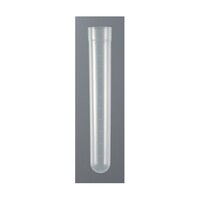 BIOBIK 丸底試験管 10mL キャップ無 未滅菌 100本×10袋入 130021