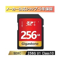 Gigastone U1V10クラスSDカード 256GB GJSXR256GU1RED