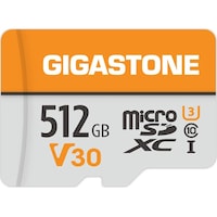 Gigastone V30 UHSI U3 クラス10 マイクロSDカード 【GoPro/Nintendo Switch確認済】 512GB GJMXROG512GV30