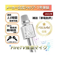 Gigastone Bluetooth 5.0対応カラオケマイク シルバー KRM8500SL