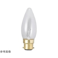 旭光電機 シャンデリア球 B22D フロスト 25W C37B22D100110V25WF