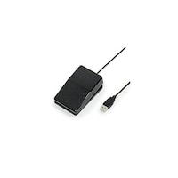 ルートアール USBフットペダルスイッチ 1ペダル ブラック RIFP1BKA
