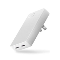 CIO USB充電器 45W USB TypeC 2ポート 薄型 NovaPort SLIM DUO ACアダプター ホワイト CIOG45W2CSWHM