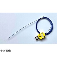 アンベエスエムティ 超極細K熱電対 Φ0.013mm テフロンスーパーファイン被覆 オメガミニコネクタ付き KFT(SF)13100200(Cオス)