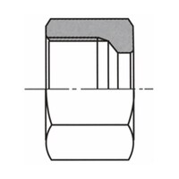 イハラサイエンス B1形銅管用くい込み継手(低圧用) ナット KN 8mm KN8B1 ※5個以上から注文可能(販売価格は1個単位の価格)