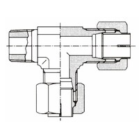 イハラサイエンス NE形鋼管用くい込み継手 ティー片ニップル KTK 6mm KTK06010E