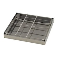 EYELA バイアル瓶用ステンレスバット+バイアル瓶用ホルダー VBS3000+VBH3000