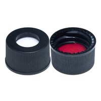 アズワン 13/425 穴開スクリューキャップ PTFE/シリコンライナー付 100個×10袋 80655013