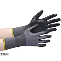 ミドリ安全 耐切創手袋 タッチパネル対応 カットガード 180MQロング LLサイズ CD4043105540