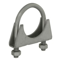 ヤハタネジ Uボルトクランプ ダクロ40A 8×1 1/2 1セット(10個入)