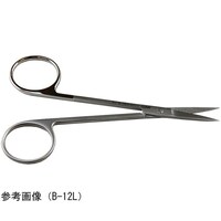 夏目製作所 左利き用小直剪刀 両鋭 110mm LB12L
