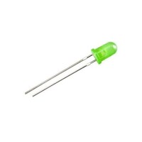 RS Pro RS PRO LED, 黄緑, スルーホール実装, 5 mm 1袋(5個入) 2545715 ※4袋以上から注文可能(販売価格は1袋単位の価格)