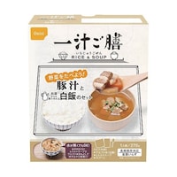 尾西食品 一汁ご膳 単品 豚汁と白飯のセット
