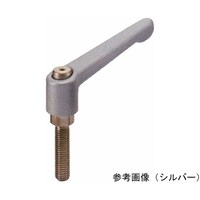鍋屋バイテック クランプレバー(おねじ) LDME LDME1050BK