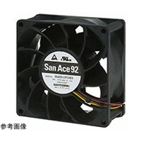 サンヨウデンキ K ファンモータ SanAce DC低消費電力ファン PWMコントロール機能なし リブあり パルスセンサ □120mm 9GA1224G4001