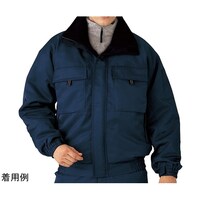 ミドリ安全 防寒作業服 撥水加工 コート M3137上 ネイビー Lサイズ M3137UEL