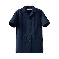 セブンユニフォーム 女性用コート(調理服)AA3371 7号 ネイビー