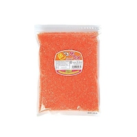 ハニー わた菓子用ザラメ「色いろザラメ」オレンジ 1kg