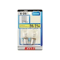 小糸製作所 24V 21W 口金BA15s ガラス球S25 2個入り P4672