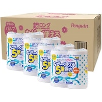丸富製紙 ペンギン 超ロングパルプ 4R シングル 1箱(16個入)