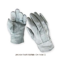 ジェイワークスプランニング 牛床皮手袋背縫い オイル加工 フリー 1袋(10双入) JWG024