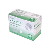 つばさ 2層マスク オーバーヘッドタイプ 100枚入×30箱セット 0610003800