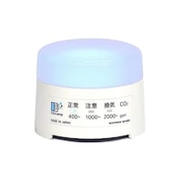 日精サービス CO2濃度測定器 ホワイト Co2Lamp