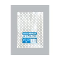 福助工業 テープ無 OPP袋 オーピーパック 水玉白 No.1520 福助工業 1ケース(50枚×10個入) 00762000